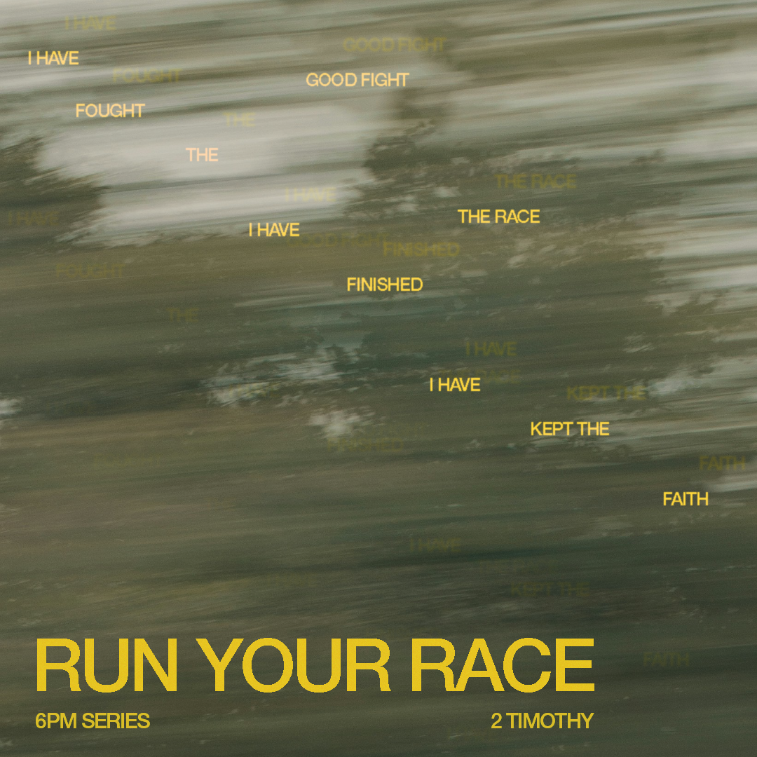 Run Your Race // Stay the Course // John Clarke